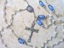 Our Lady of Lourdes Wire Wrapped Rosary