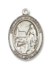 Sterling Silver Our Lady of Lourdes Pendant 